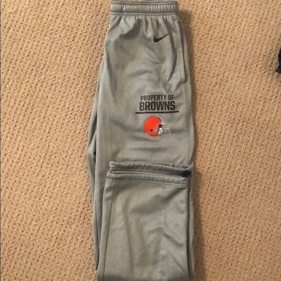 cleveland browns nike sweatpants